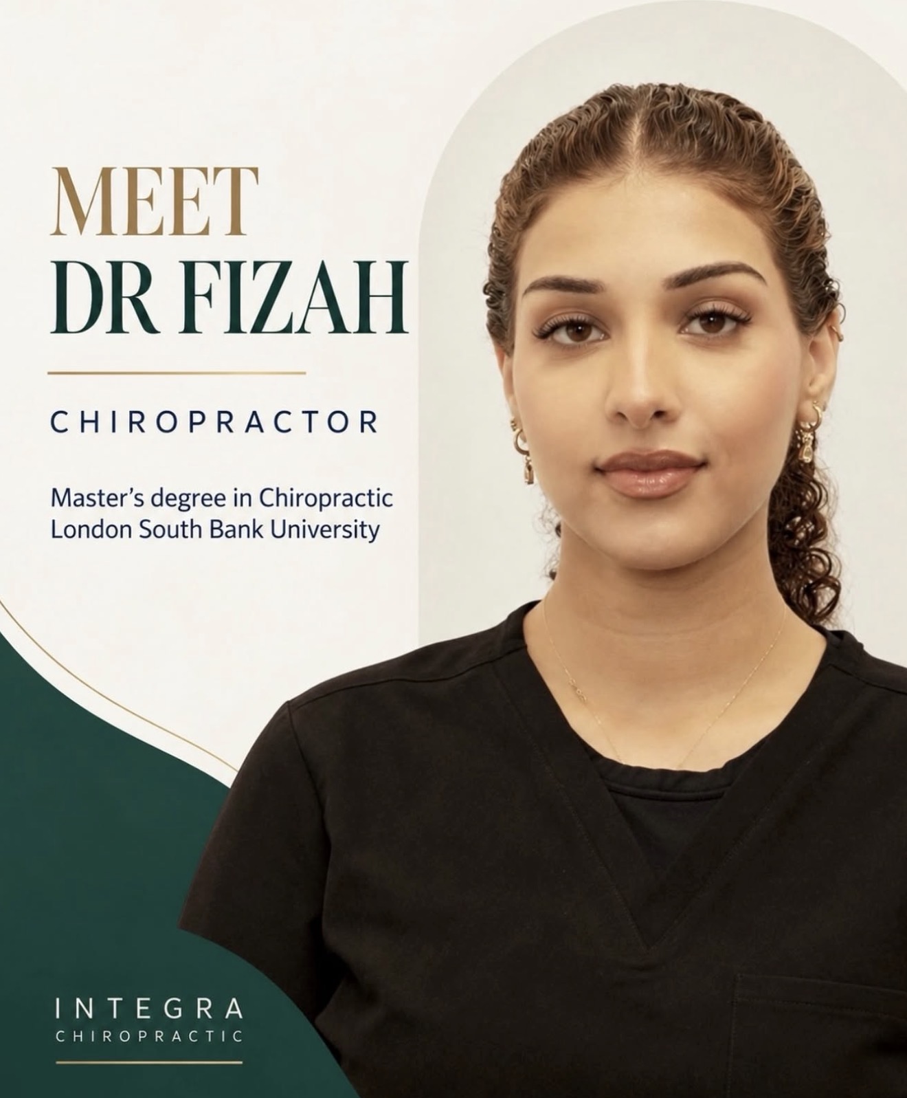 Meet Fizah, chiropractor at Integra Chiropractic